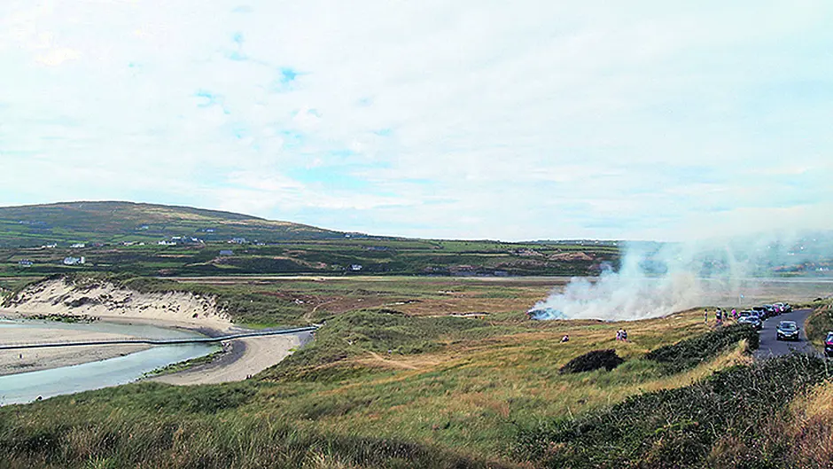 Barleycove beach has a ‘narrow escape' as BBQ likely fire source Image