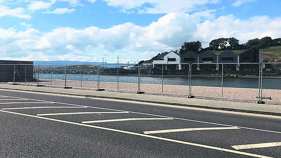 Removal of hoarding will reveal views of Bantry Bay Image