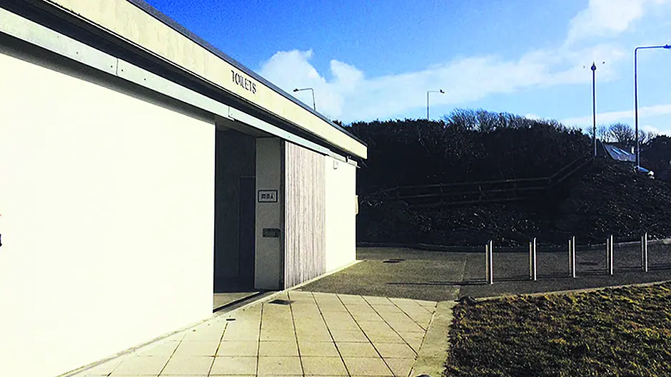 Council admits it hasn't got a penny to spend on any more beach toilets Image