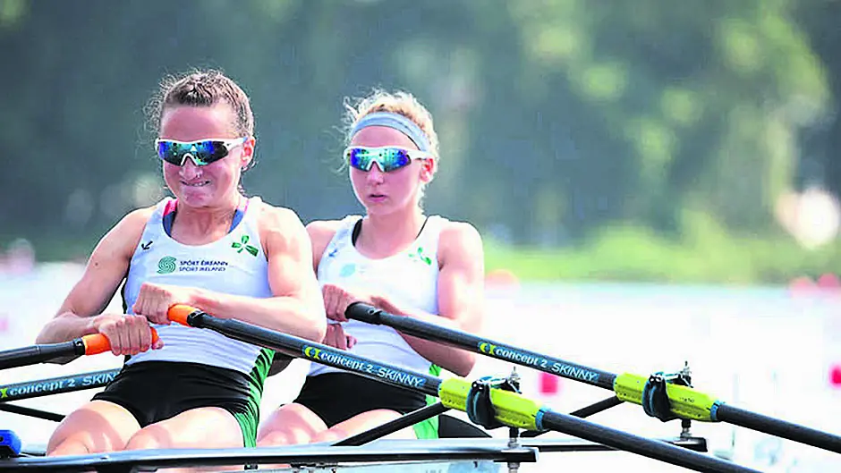Skibb twins finish fifth in the world Image