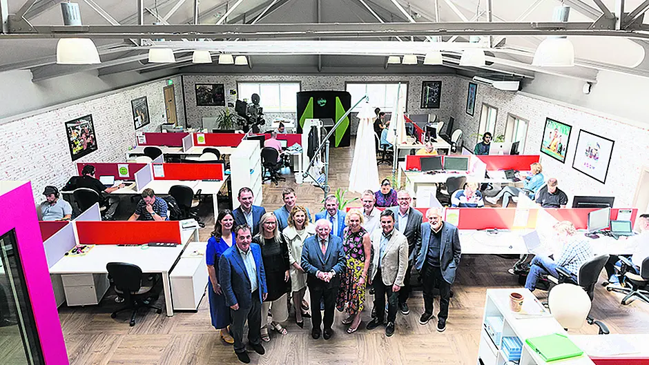 President Higgins visits Skibbereen for private tour of Ludgate digital hub Image