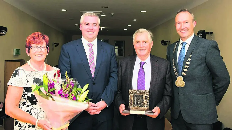 A well-deserved award for Courtmac's Fachtna O'Donovan Image