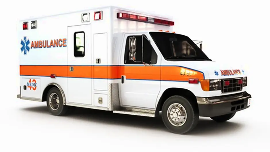 Teen disco hires private ambulance Image