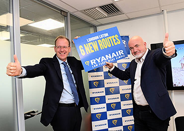 Ryanair launches new Cork –Luton route Image