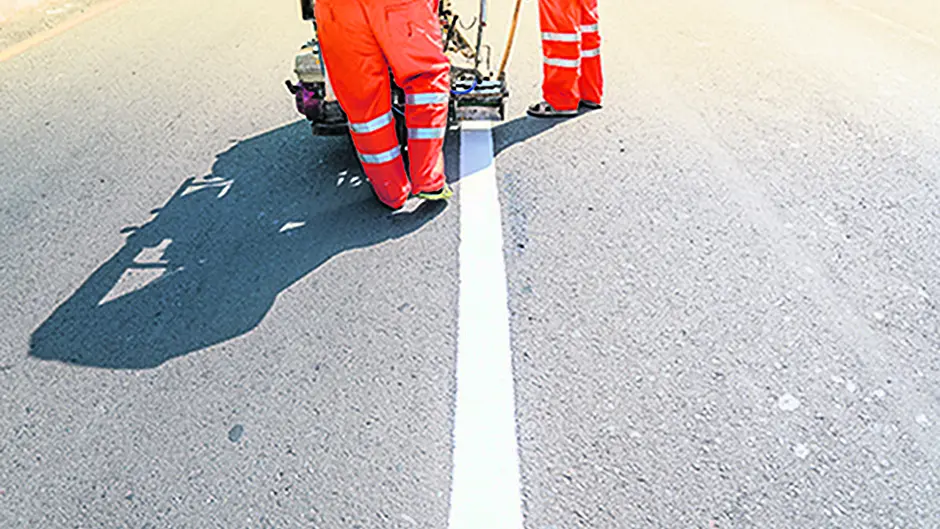 A dedicated road marking machine won't make financial sense - Council Image