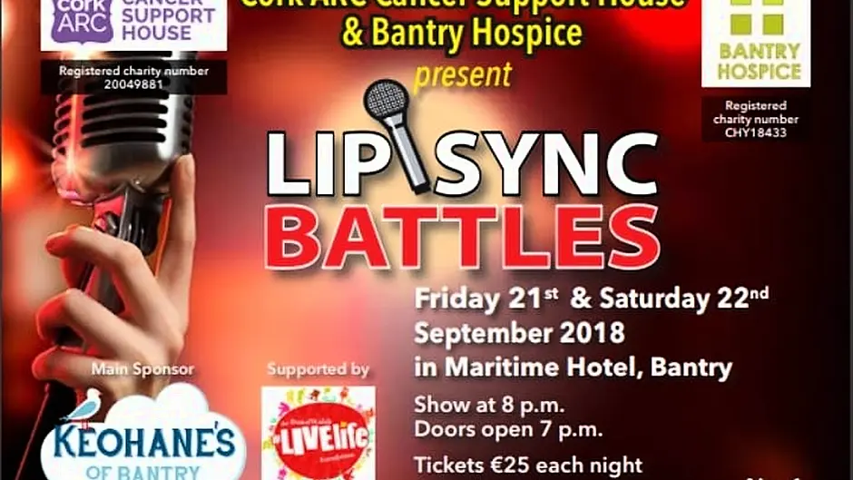 Bantry ready to Lip Synch Image