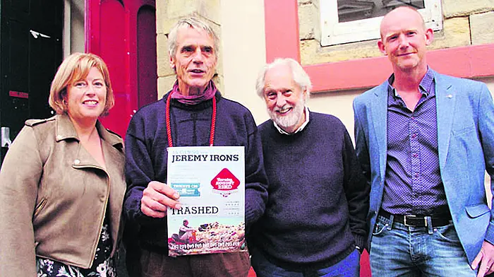 A full house for Jeremy Irons' Trashed film charity fundraiser Image