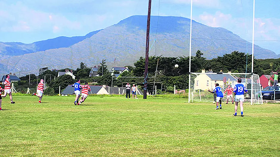 Bere Island scores by hosting major football event Image