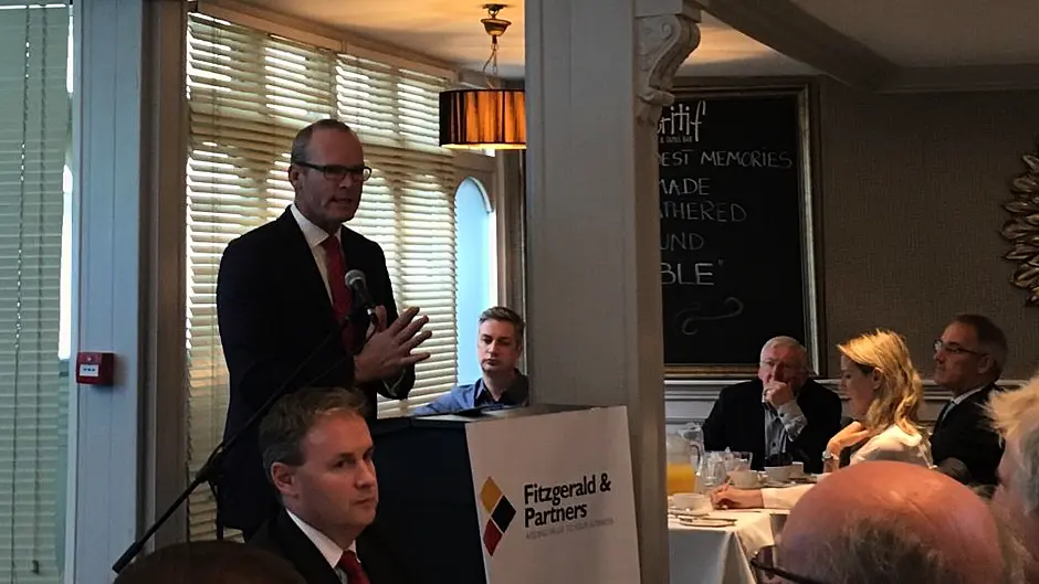 VIDEO: ‘I don't believe there will be a no-deal Brexit' Coveney tells Kinsale briefing Image