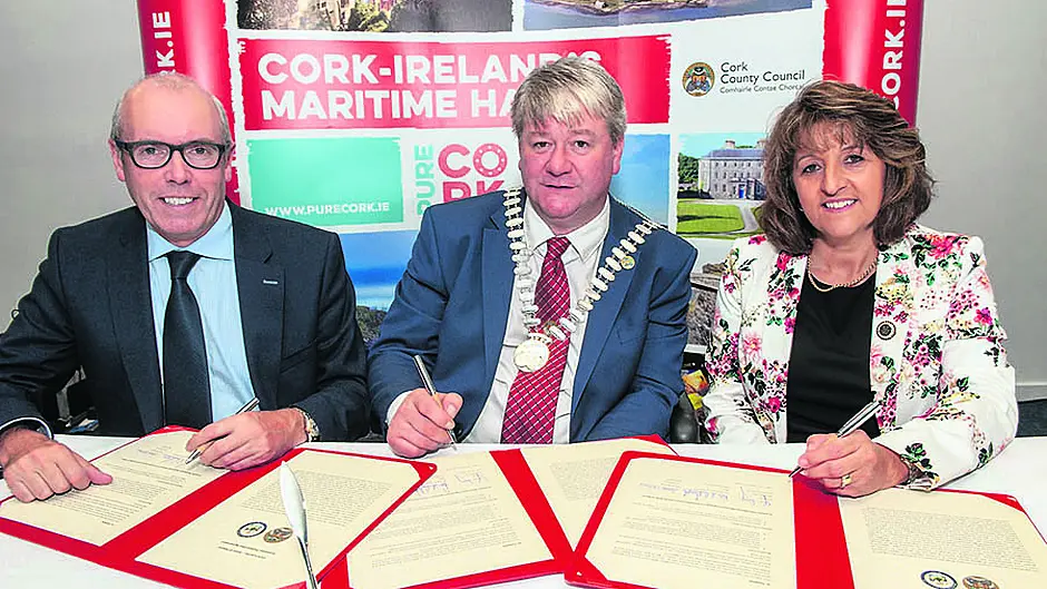 Cork trade agreement builds on ties with State of Maine Image