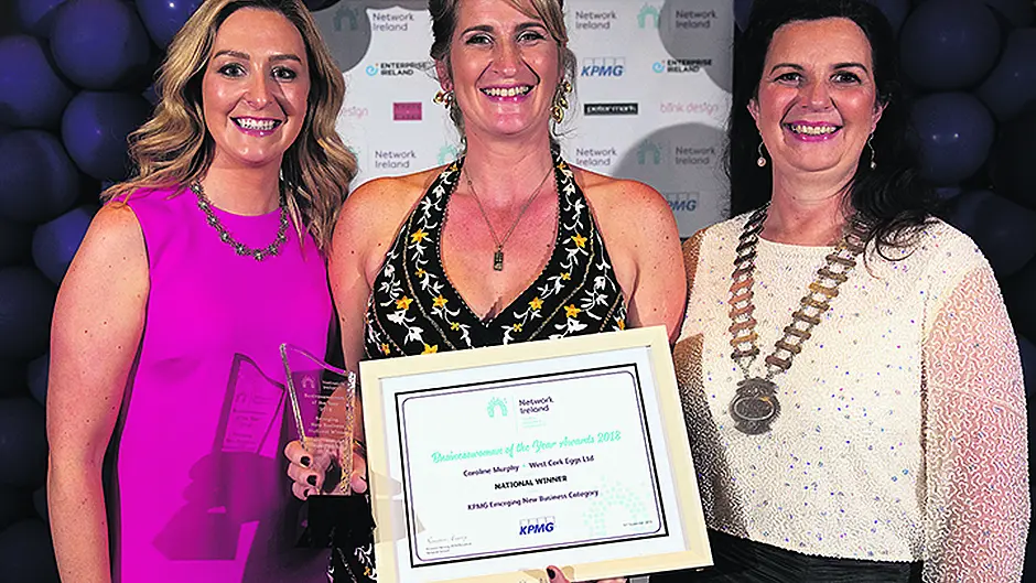 National award for Caroline and her happy hens' eggs Image