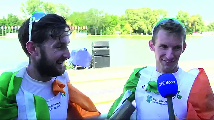 ‘We were at home in bed night before the final!' Image