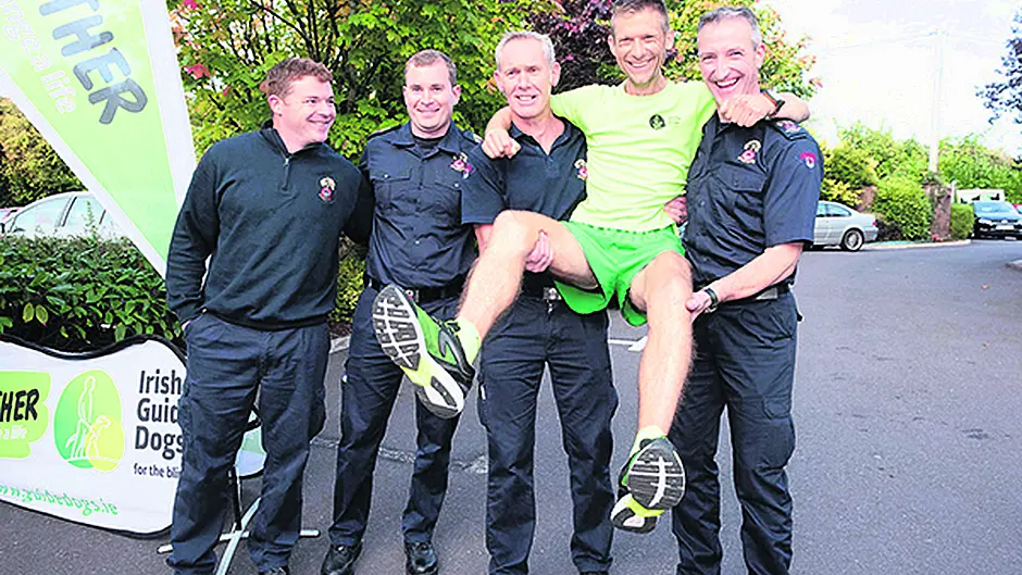 Fireman Alex completes incredible 32-marathon challenge in 16 days Image
