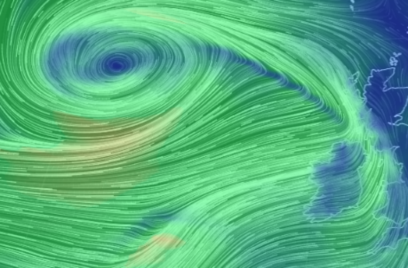 Level Orange wind warning for this afternoon in Munster Image