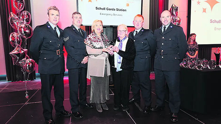 Schull gardai are honoured for road safety innovation Image