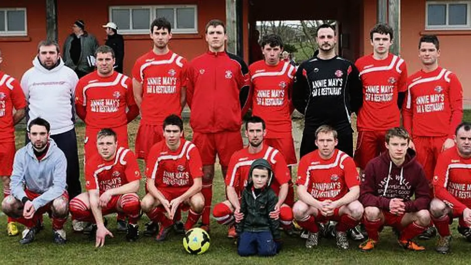 ‘We used to have to wash in the river Ilen behind the pitch after our games' Image