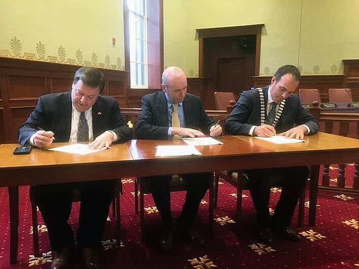 County Council signs trade partnership with Massachusetts Image