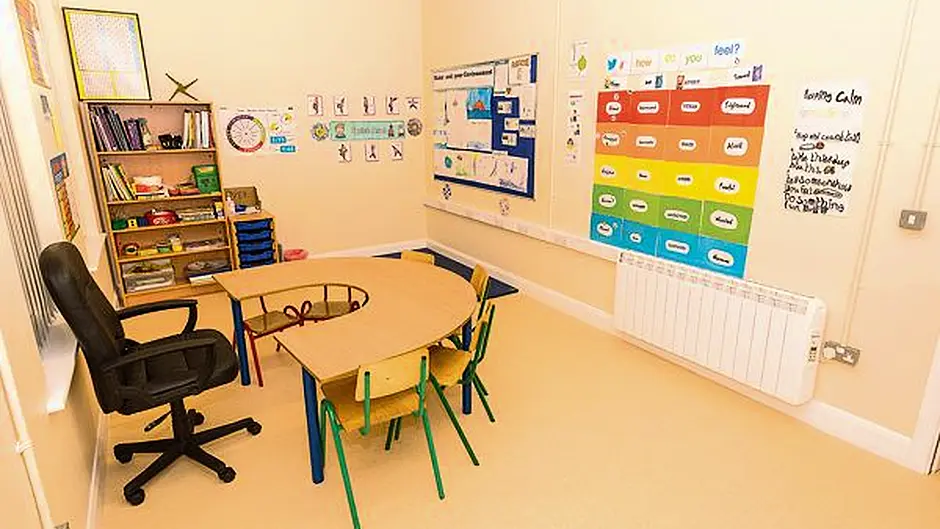 Minister Creed opens new rooms at Carriganima NS Image