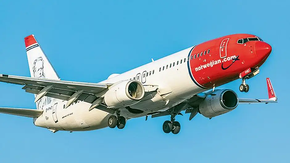 Norwegian flights contribute to Airport's passenger boost Image