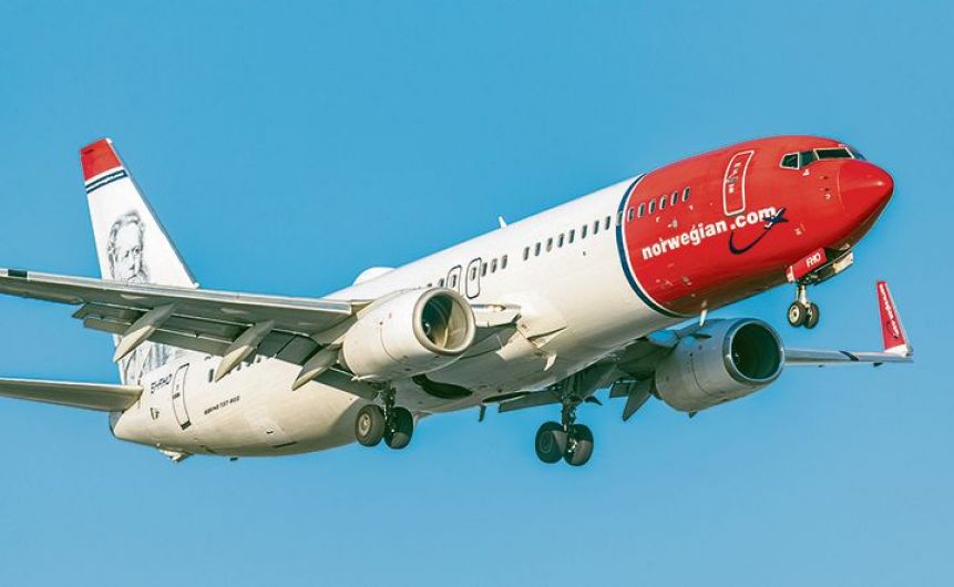 Norwegian flights contribute to Airport's passenger boost Image