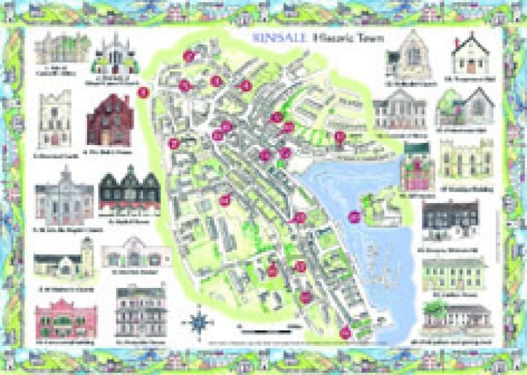 Historic map of Kinsale is unveiled Image