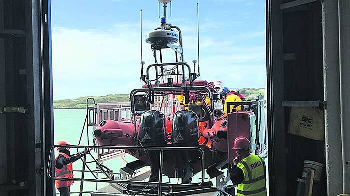 Baltimore RNLI gets major boost from arrival of new lifeboat after generous bequest from UK Image