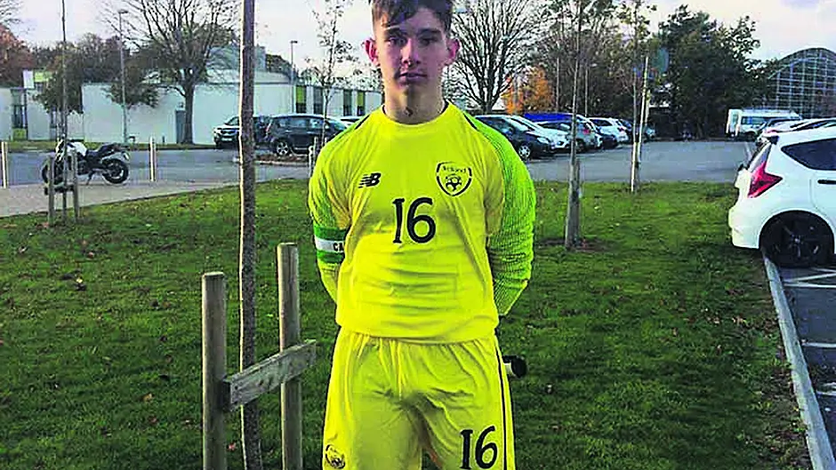 Goalkeeper Aaron keen to prove his worth with Republic of Ireland U15s Image