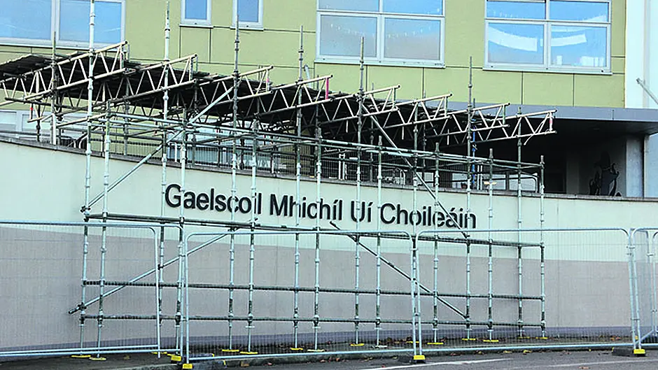 Safety fencing erected at three local primary schools Image