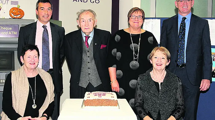 Centenarian Jack feted by  former bank colleagues Image