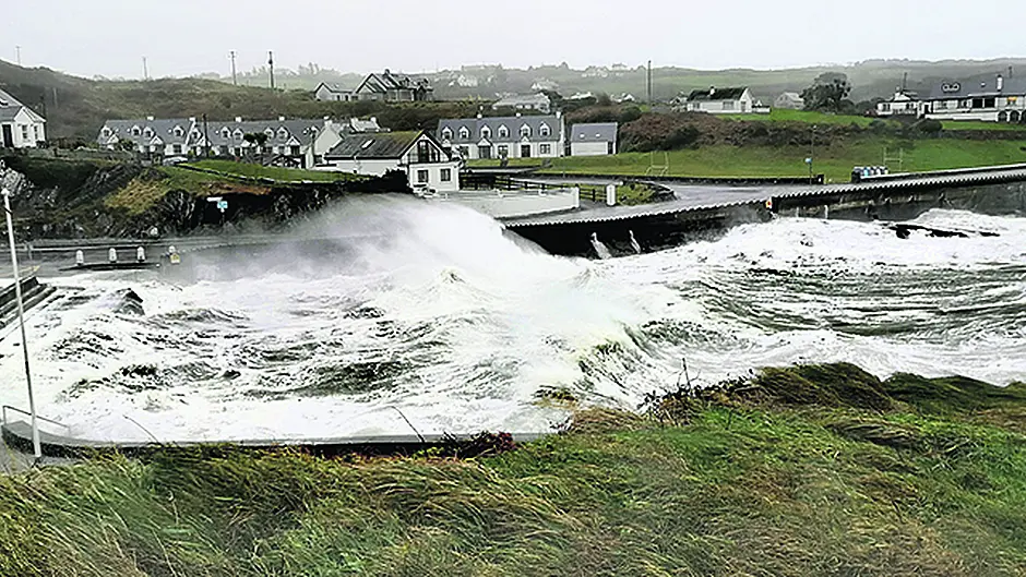 Dirty Diana leaves her mark on West Cork Image