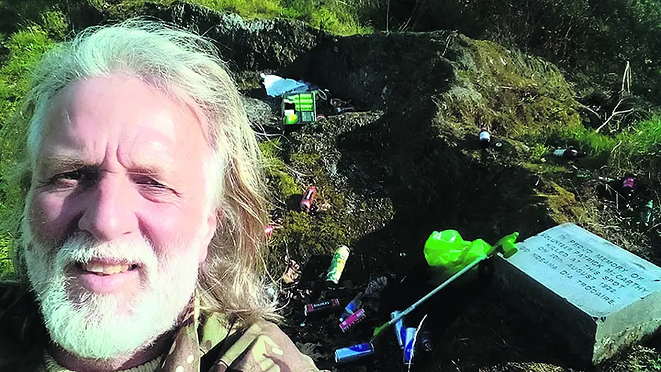Resident seeking volunteers to help with ‘Rock' clean-up Image