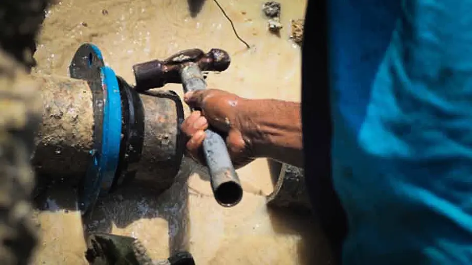 Town is flush with 40 new water jobs Image