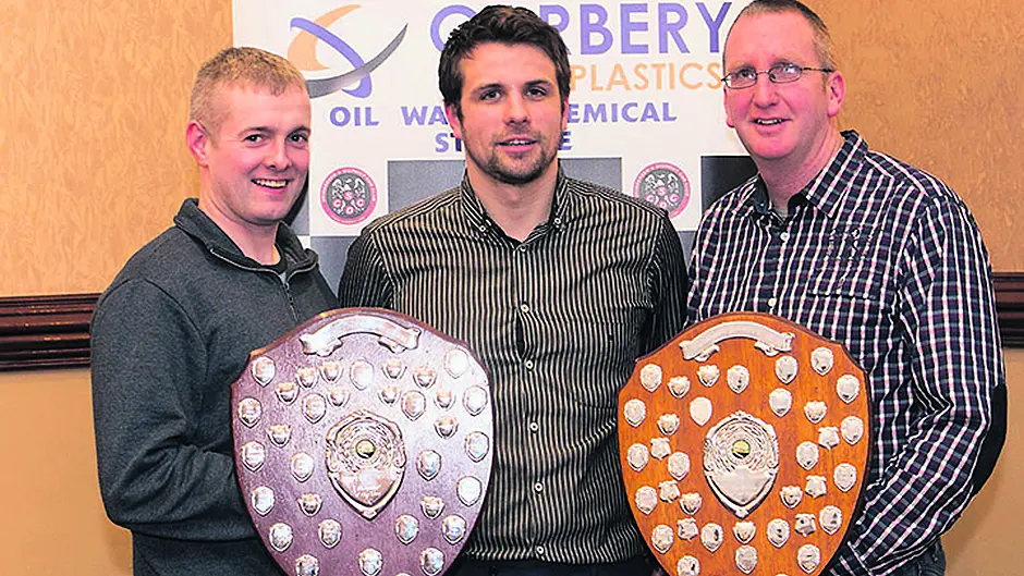 O'Mahony and Cremin presented with awards Image