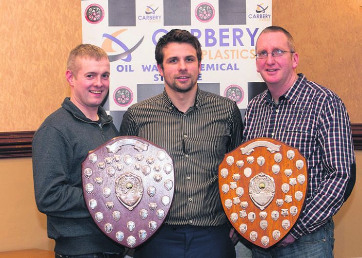 O'Mahony and Cremin presented with awards Image