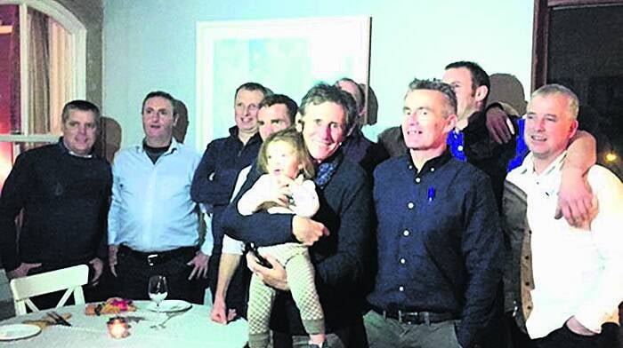 House-hunter Gabriel Byrne parties with Schull fire brigade members Image