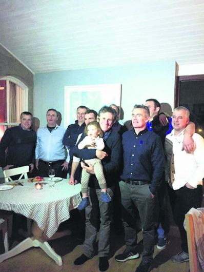 House-hunter Gabriel Byrne parties with Schull fire brigade members Image