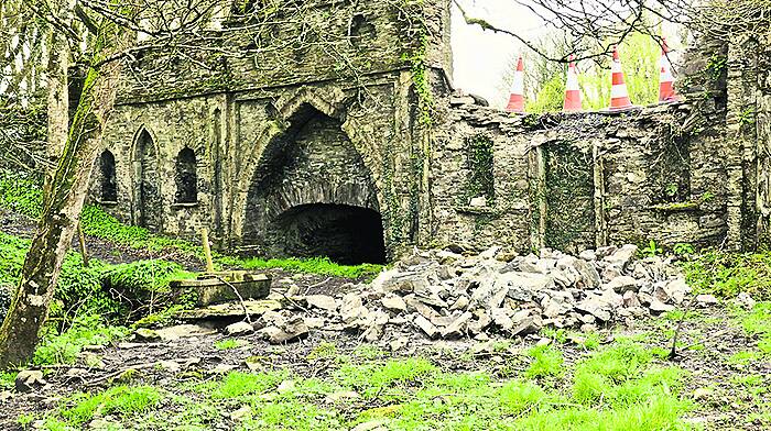 Repair plan for historic Skibbereen wall damaged by repeated collisions Image