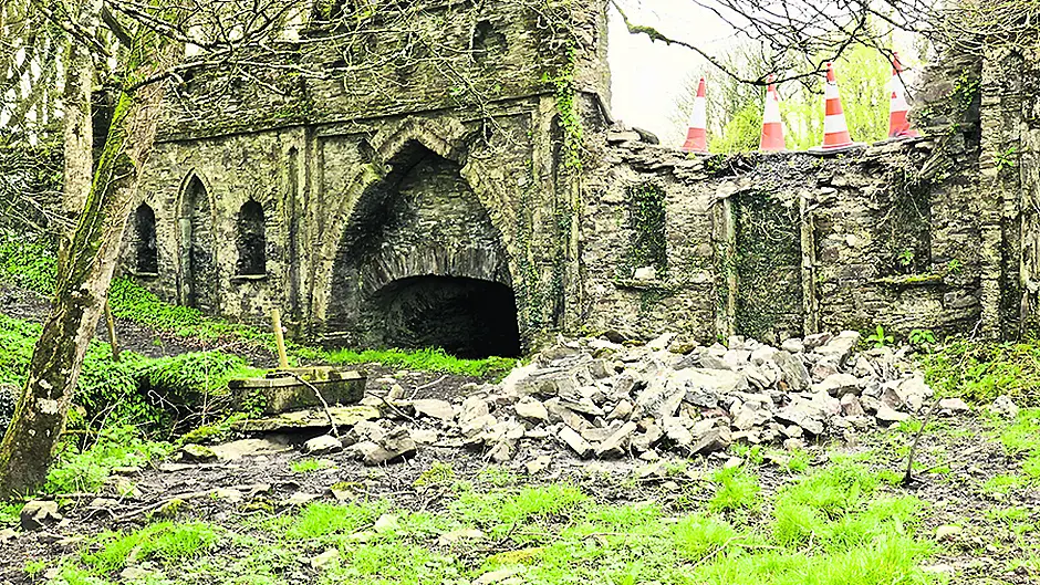 Repair plan for historic Skibbereen wall damaged by repeated collisions Image