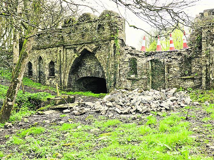 Repair plan for historic Skibbereen wall damaged by repeated collisions Image