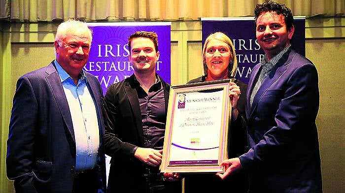 Dunmore House Hotel wins prestigious award Image