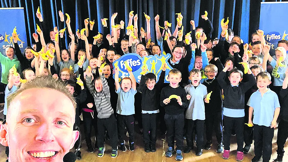 Tim brings fitness message to West Cork schools Image