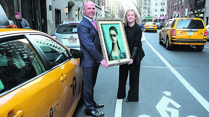 Helena visits Skibbereen auctioneer's NYC show Image