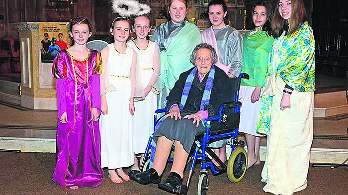 Bandon's Sr Alphonsus (102) still full of Easter passion as play in 8th year Image