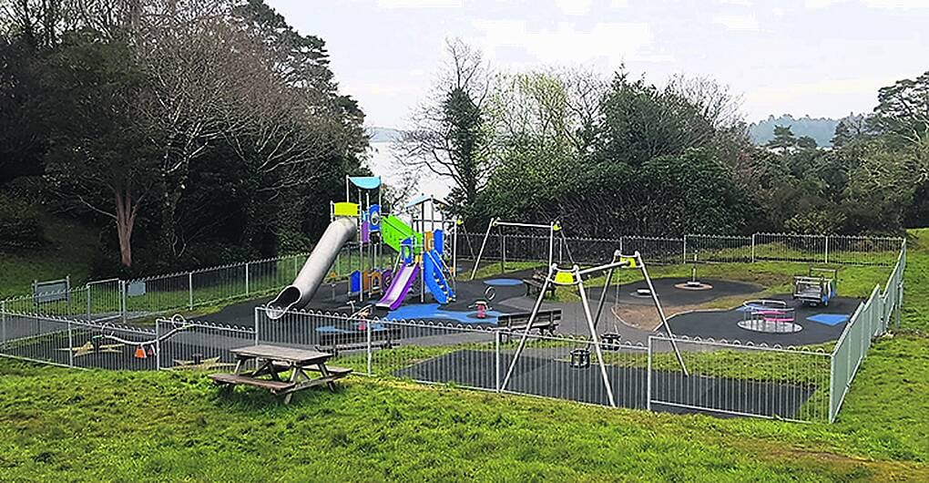 Glengarriff playground is restored to former glory after swings' theft Image