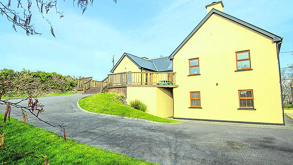 Dreamy views from upside down house at Toormore Image