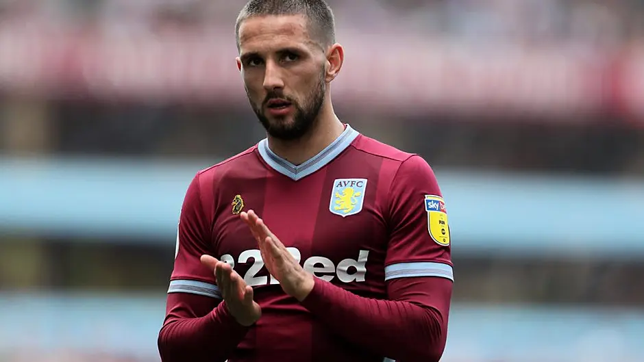 GOING UP! Conor Hourihane and Aston Villa heading to the Premier League Image