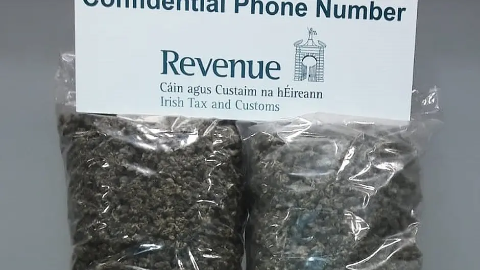 Revenue seizes herbal cannabis worth €44k destined for West Cork Image