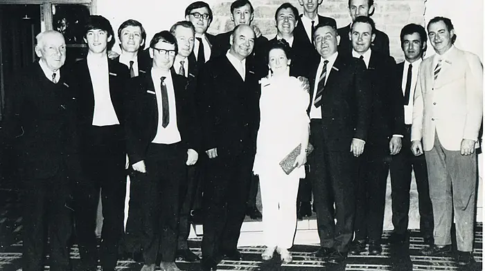 Irish contingent all gushed over the Gulf Oil executives Image