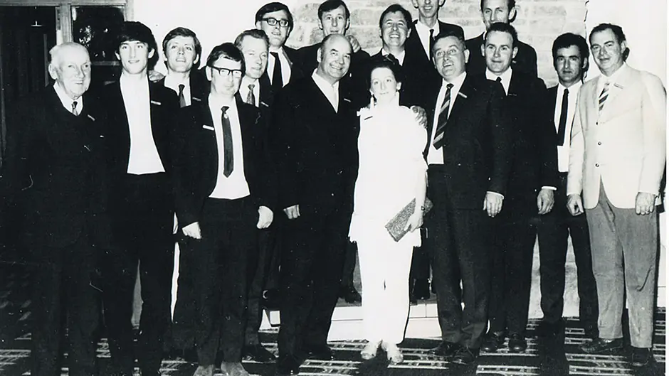 Irish contingent all gushed over the Gulf Oil executives Image