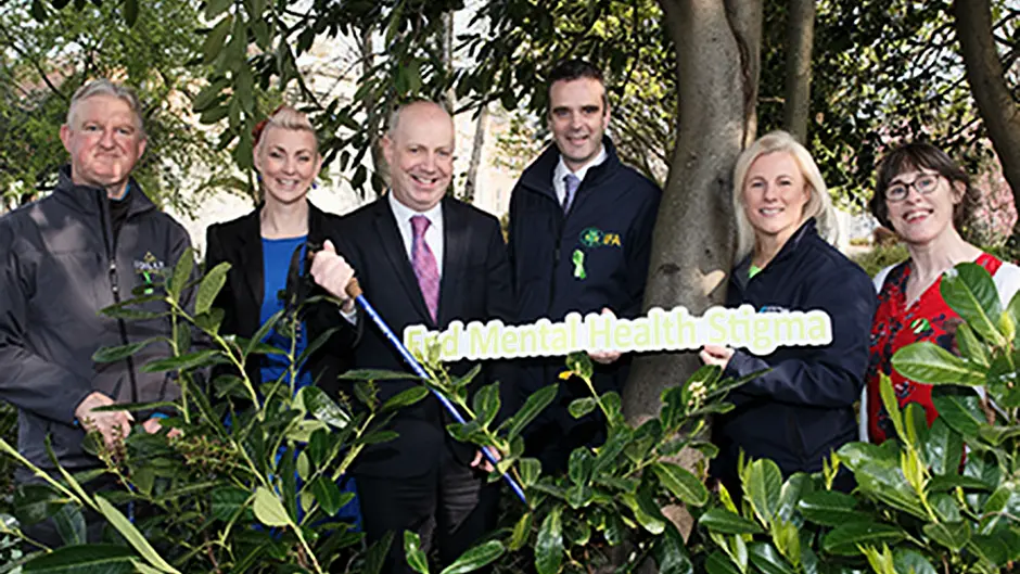 Healy call to get walking and talking in support of Green Ribbon campaign Image